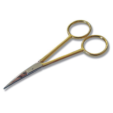 Madeira Curved Embroidery Scissors Gold Quality