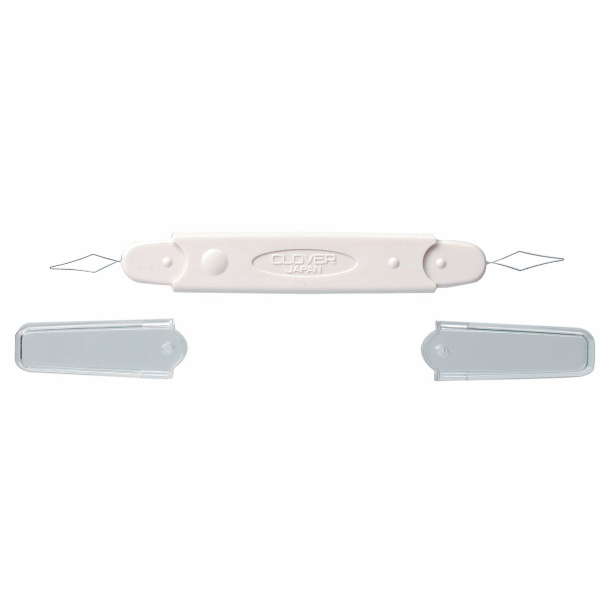 Nawlekacz igły Clover Double Ended do haftu precyzyjnego