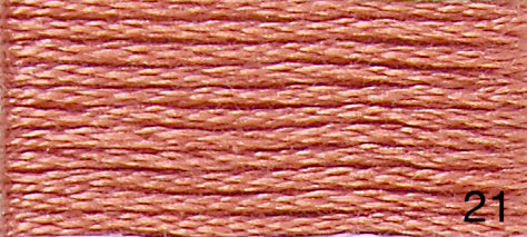Mouliné de coton DMC Rouges et roses