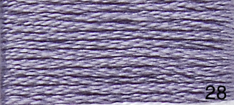 Coton mouliné DMC violet