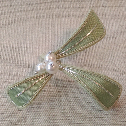 Zestaw do haftu stemplowego „Srebrna jemioła”