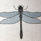 Blackwork Dragonfly