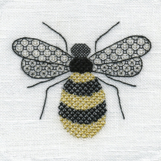 Kit de broderie Blackwork « Abeille »