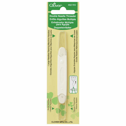 Enfile-aiguille à double extrémité Clover pour broderie fine