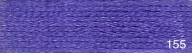 Coton mouliné DMC bleu