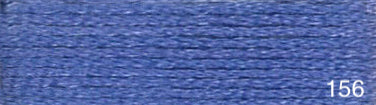 Coton mouliné DMC bleu