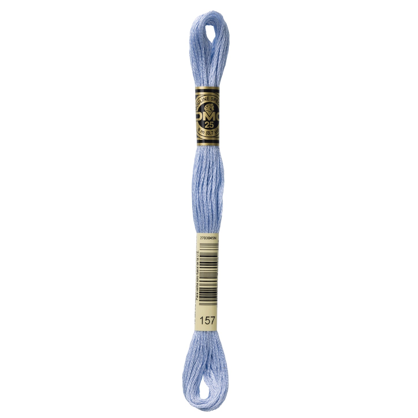Coton mouliné DMC bleu