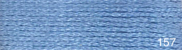 Coton mouliné DMC bleu