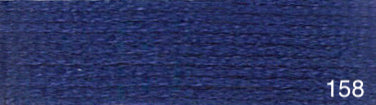 Coton mouliné DMC bleu