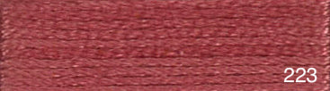 Mouliné de coton DMC Rouges et roses