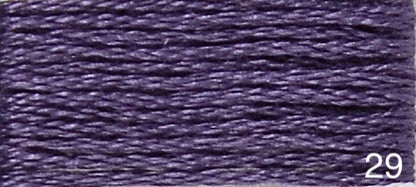 Coton mouliné DMC violet