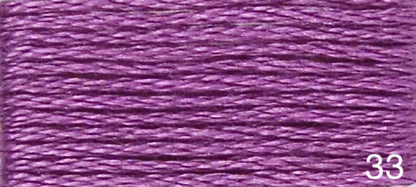 Coton mouliné DMC violet