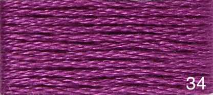 Coton mouliné DMC violet