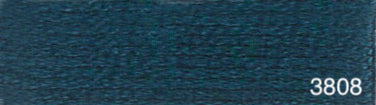 Coton mouliné DMC bleu