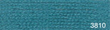 Coton mouliné DMC bleu