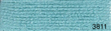Coton mouliné DMC bleu