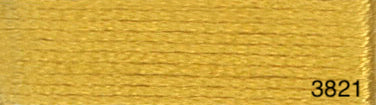 Mouliné de coton DMC jaune et orange
