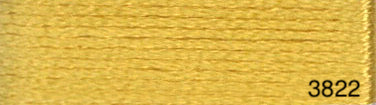 Mouliné de coton DMC jaune et orange