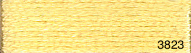 Mouliné de coton DMC jaune et orange