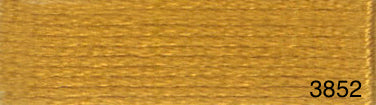 Mouliné de coton DMC jaune et orange