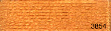 Mouliné de coton DMC jaune et orange