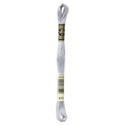 Coton mouliné DMC Gris