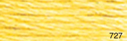 Mouliné de coton DMC jaune et orange