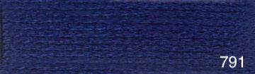Coton mouliné DMC bleu