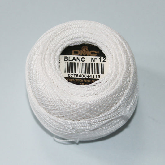 White Perle Cotton No.12 DMC