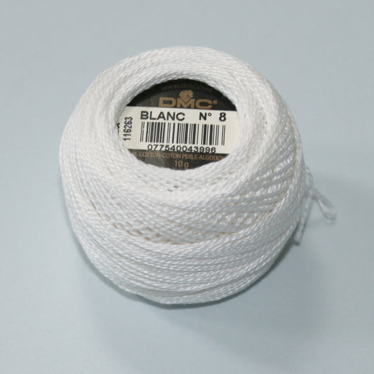 White Perle Cotton No.8