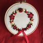 'Christmas Wreath' Silk Ribbon Embroidery Pattern