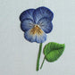 'Pansy' Silk Shading Embroidery Kit