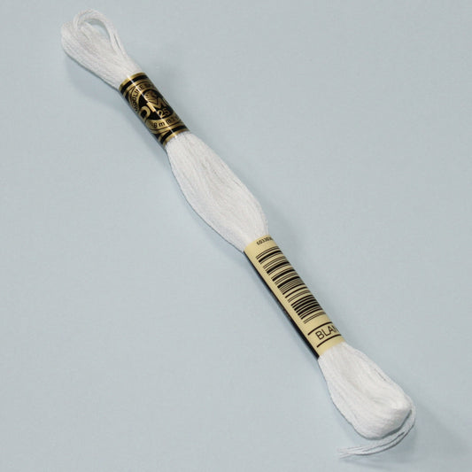 Fil de coton blanc DMC