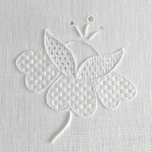 'In Bloom' Whitework Embroidery Kit