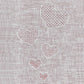 'Lovehearts' Whitework Embroidery Kit