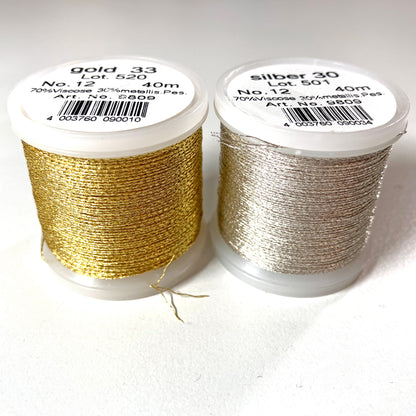 Nici do haftu Madeira Metallic No.12